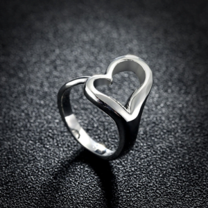 טבעת צורת הלב